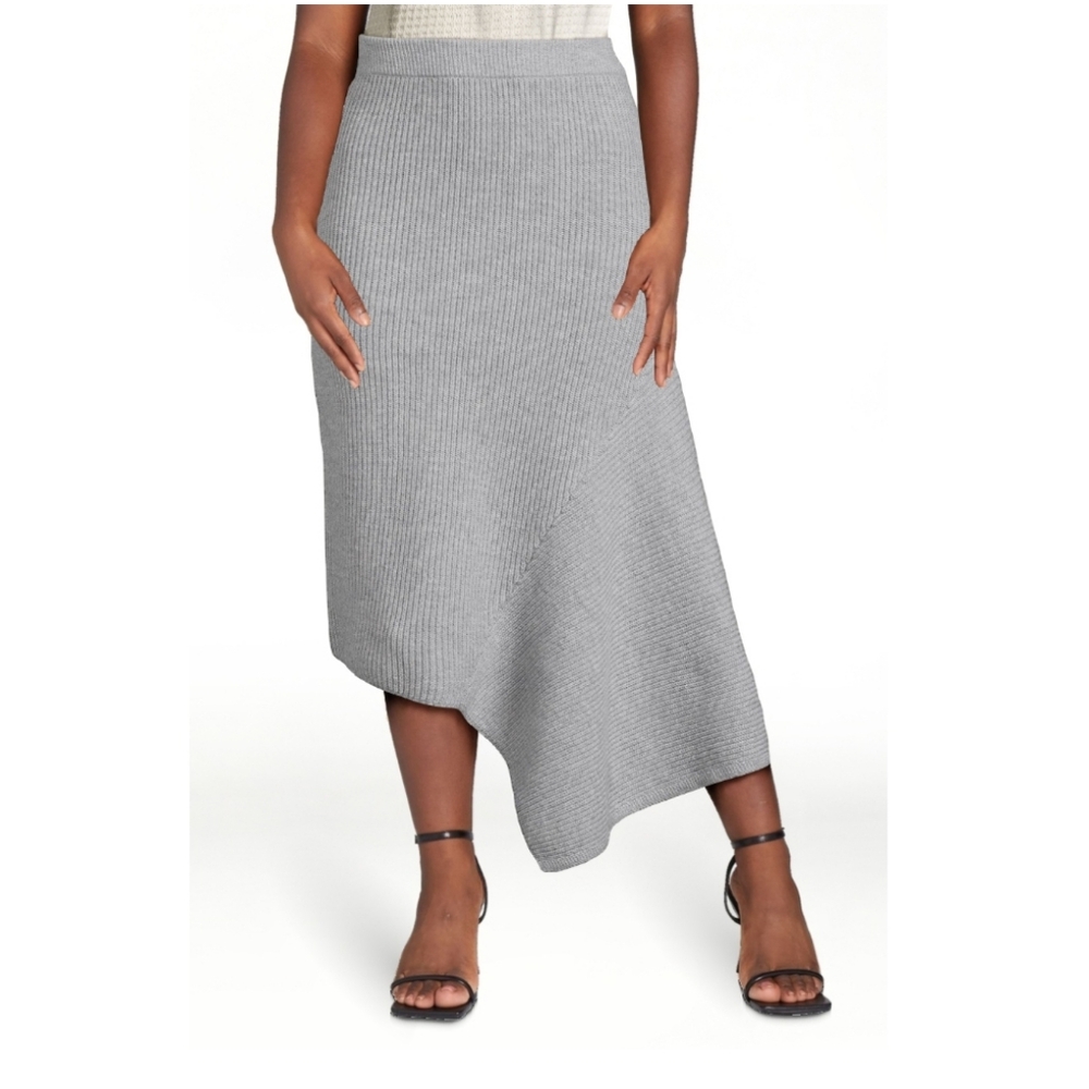 Scoop Women's Asymmetrical Midi Skirt